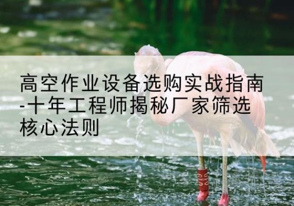 平川剪叉式升降机厂家-高空作业设备选购实战指南-十年工程师揭秘厂家筛选核心法则